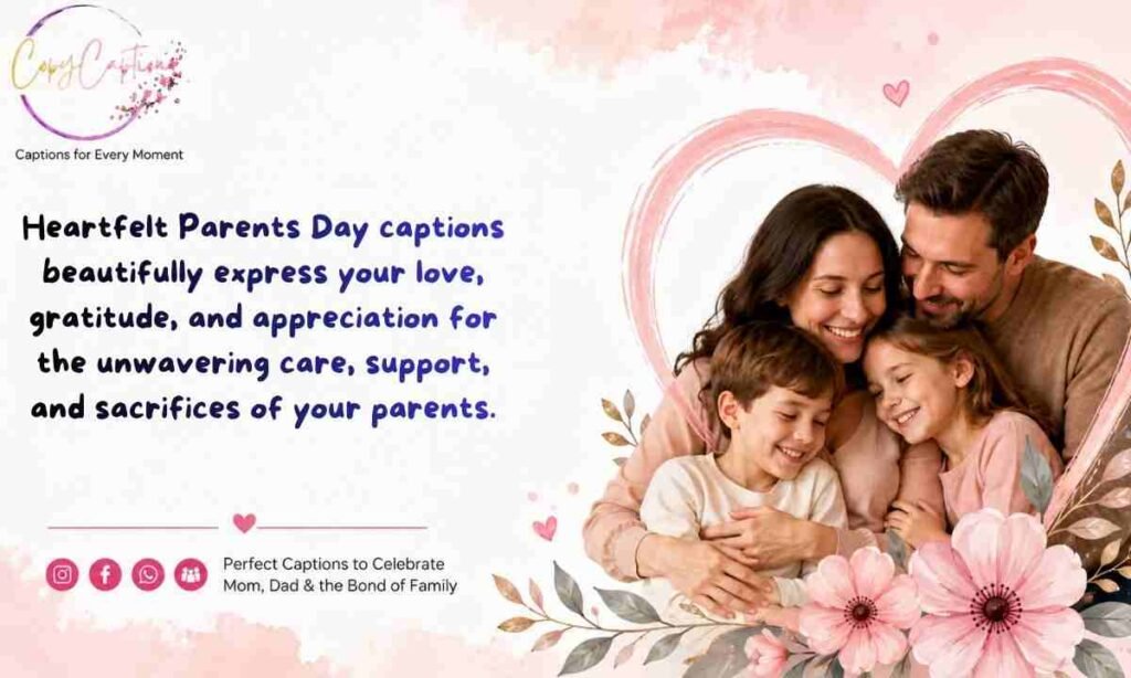 Heartfelt Parents Day Captions