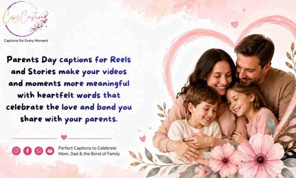 Parents Day Captions for Reels and Stories