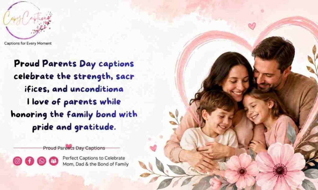 Proud Parents Day Captions