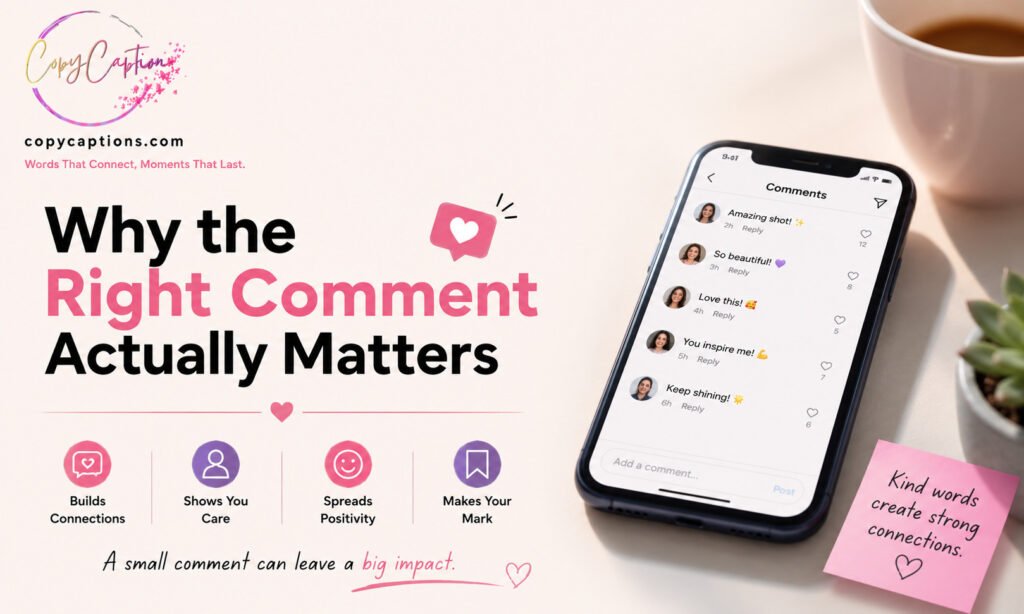 Why the Right Comment Actually Matters