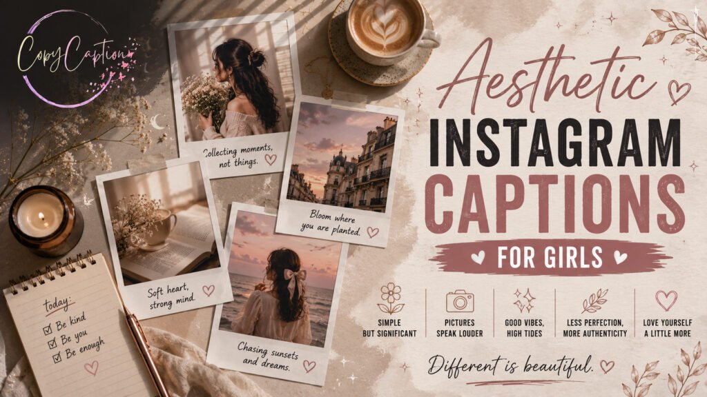 Aesthetic Instagram Captions for Girls