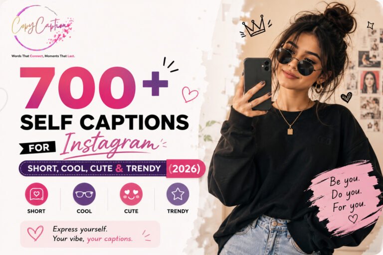 self captions for instagram