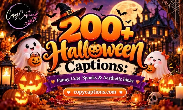 Halloween Captions